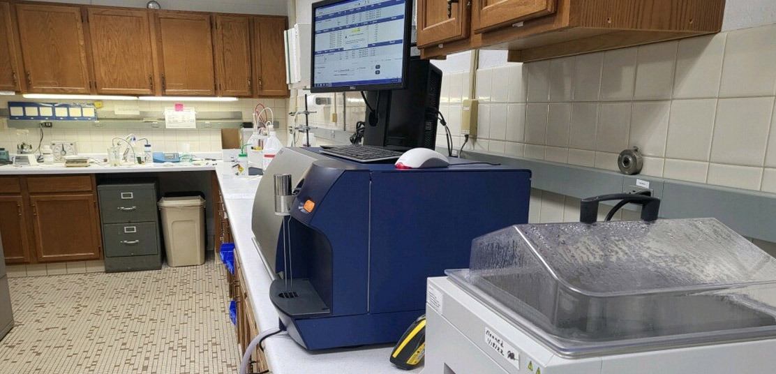 Lab testing equipment